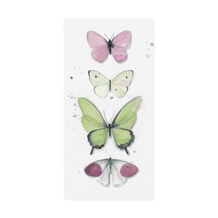 Jennifer Paxton Parker 'Summer Butterflies Ii' Canvas Art,10x19